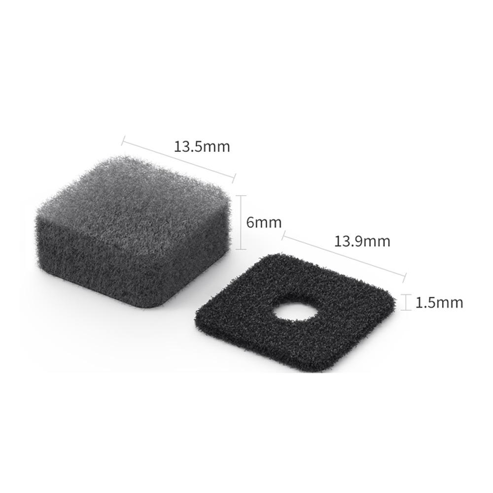 VRIG Mic Wind Muff Microphone Windscreen Microphone Windshield Replacement for Insta360 X4 X3 Accessories