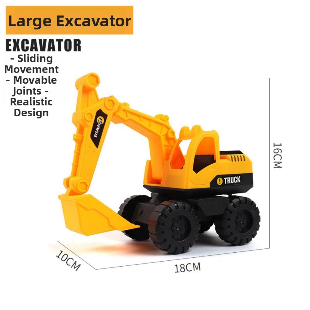 Plastic Construction Truck Toy Glide Way Forward Beach Digger New Early Education Kids Toys