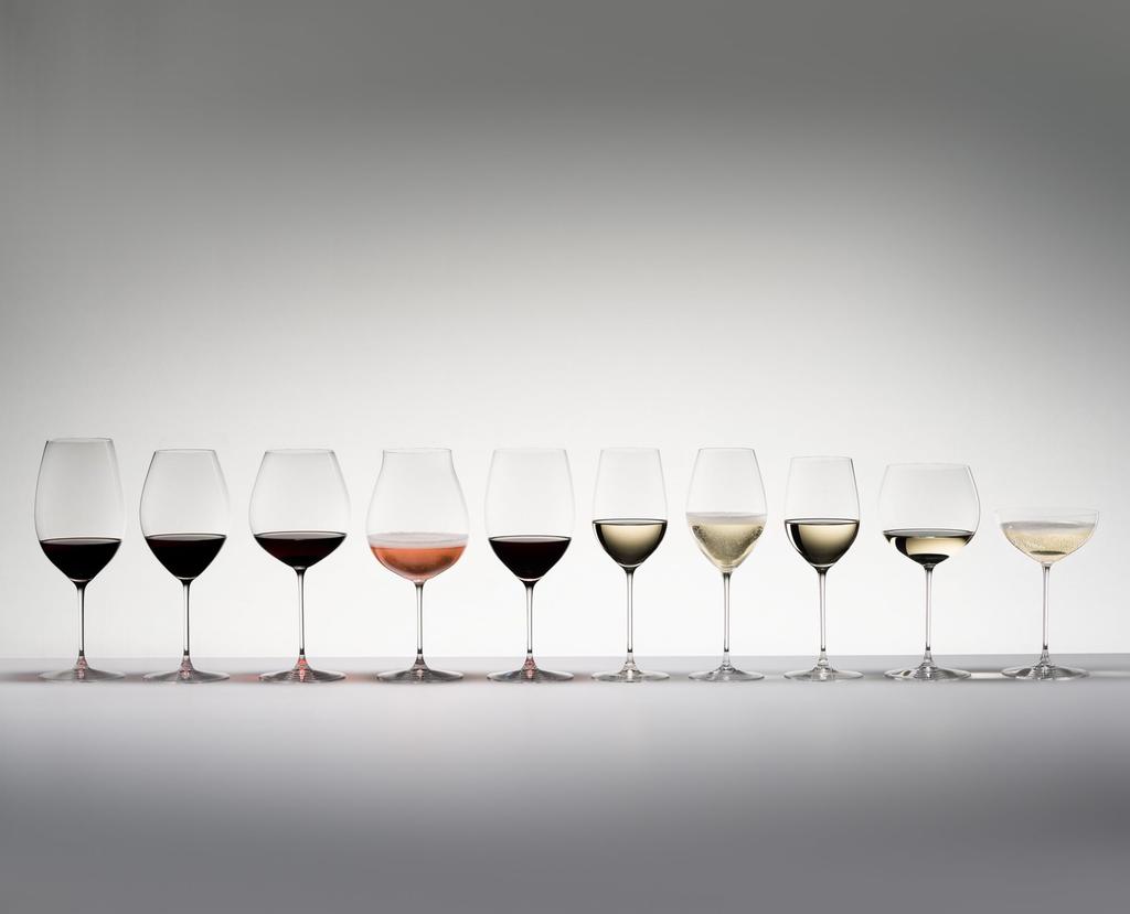 [Authentic] RIEDEL Riedel Veritas Spirits 152ml Glass Pair Set (Product Number: 6449/71) Maximum Diameter: 81mm (Base) x Height: 235mm