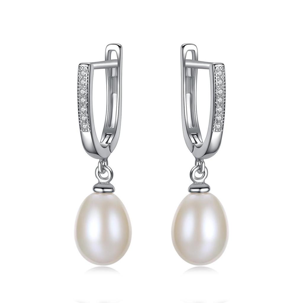 Lindon Women Fashion Artificial Pearl Earrings Wedding Party Gift