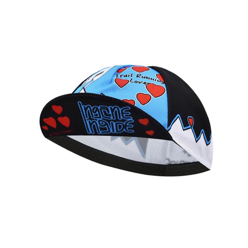Unisex Cykelkepsar Sommar Andningsbara Snabbtorkande Cykelhatt Löpning