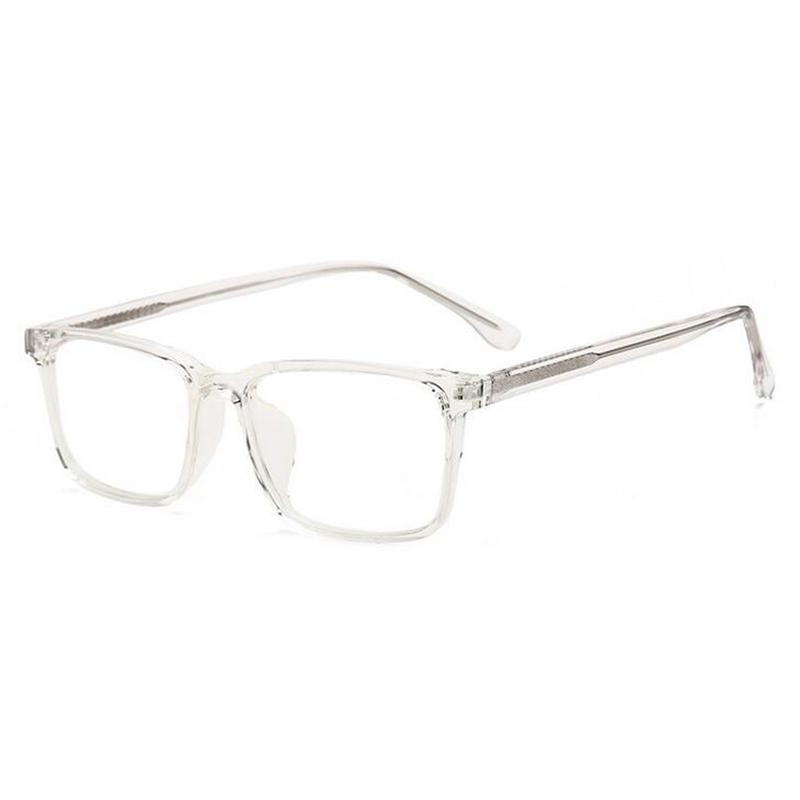 

TR90 Blue Light Blocking Square Nearsighted Eyeglasses Women Men Short-sight Eyewear Prescription 0 -0.5 -0.75 -1.0 To -6.0 0