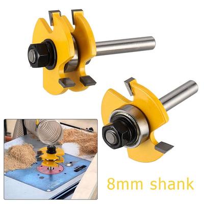 1pcs Router Bit Shank Tongue Wood Milling Cutter New