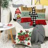 Autumn and Winter Holiday Decoration Christmas Pillow Case Home Sofa Atmosphere Pillow Waist Pillow