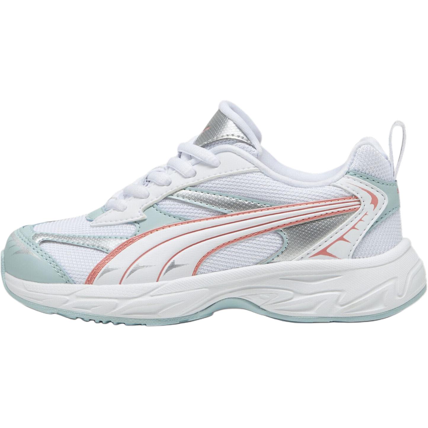 

Puma Morphic Techie PS Удобные Прочные Кроссовки для Бега Детские Кроссовки Белые 396622-03 28