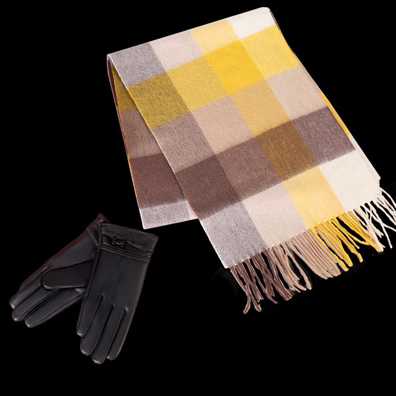 

Премиальный набор шарф и перчатки Aisyalan