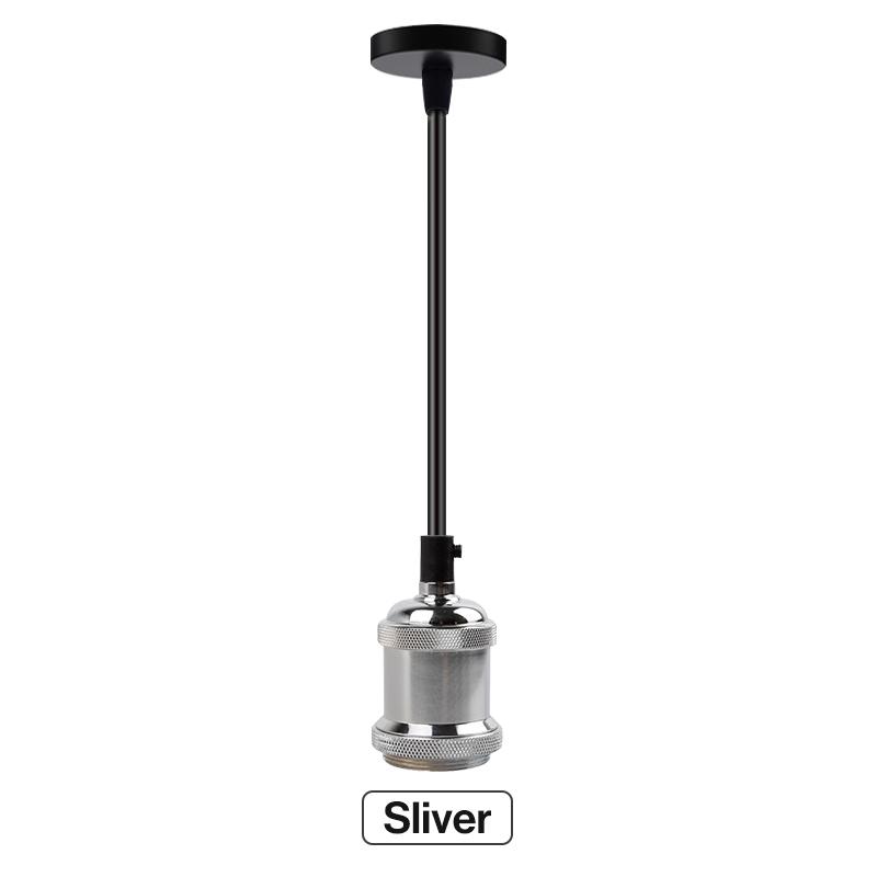 KARWEN Edison Lamp Holder E27 Screw Bulb base 110V 220V Aluminum Light Socket Industrial Retro Fittings Fixture Pendant lights
