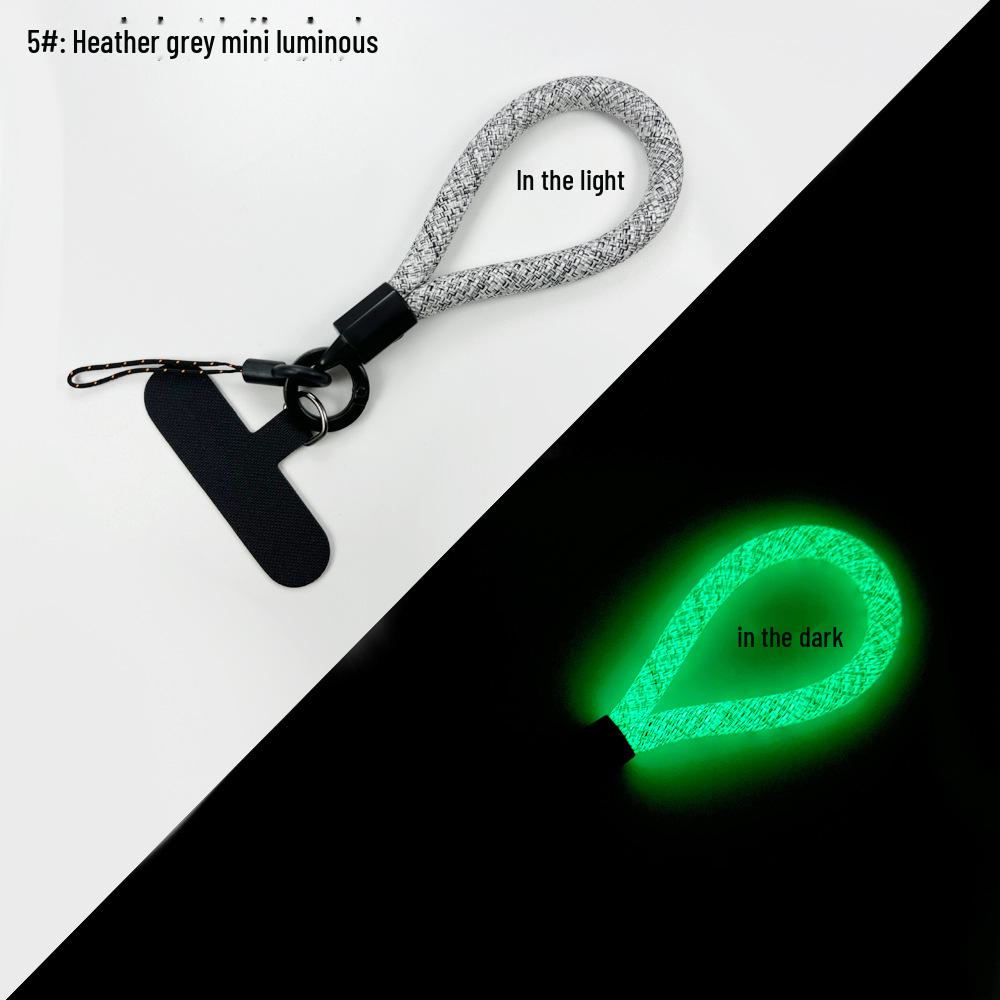 Luminous Mini Phone Lanyard with Multifunctional Camera Safety Rope & Keychain Clip