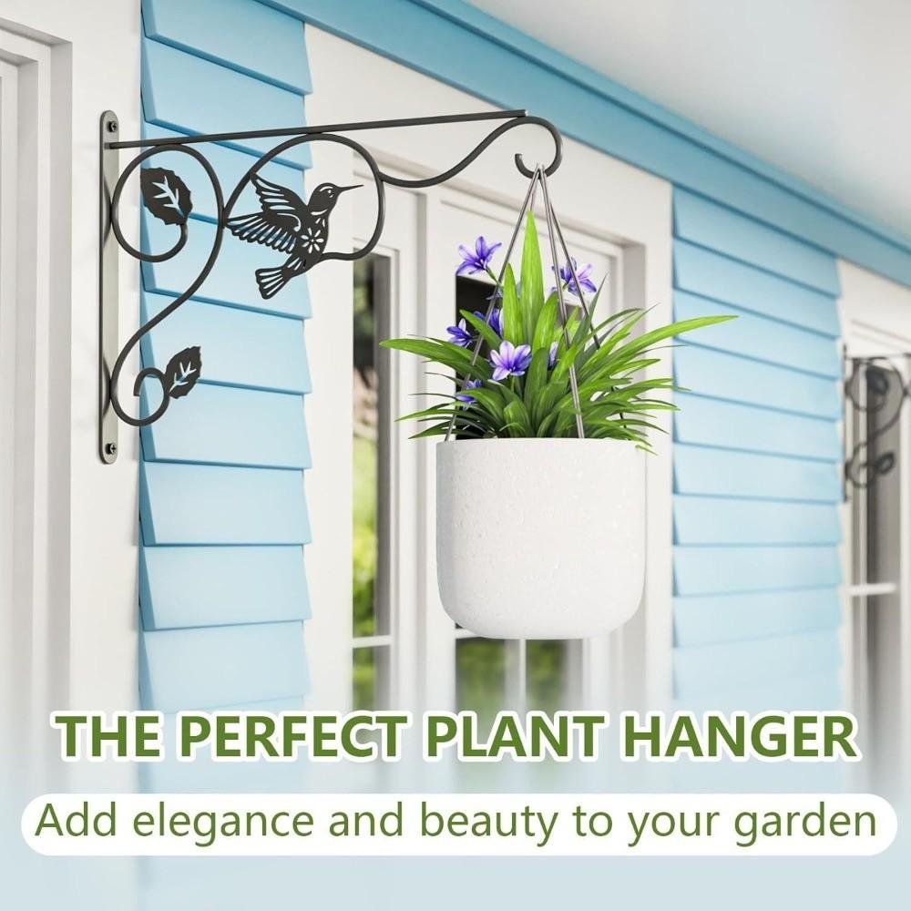 12 Inch Flower Pot Bracket Sturdy Hanging Bracket Decorative Hanger Planter Hanger  Garden Use