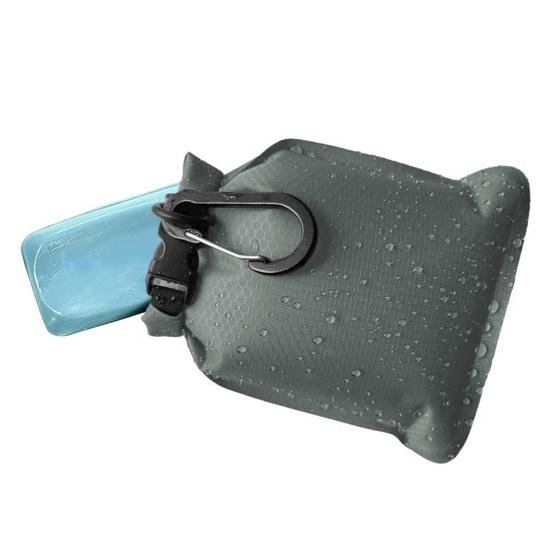 Travel Soap Bag Waterproof Leakproof Bar Soap Pouch with Foaming Nets Portable Soap Container for Gym