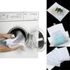 Extra Large Mesh Laundry Net Zipper Bag For Washing Delicates 50x60cm Size