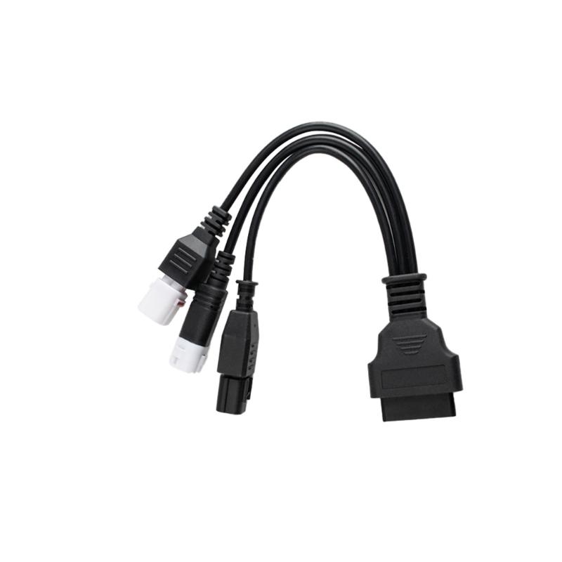 Motorcycle Adapters Cable 16Pin Female To 3 4 6Pin Male OBDII Diagnostic Tool Motorcycle Diagnostic Cable for Bikes