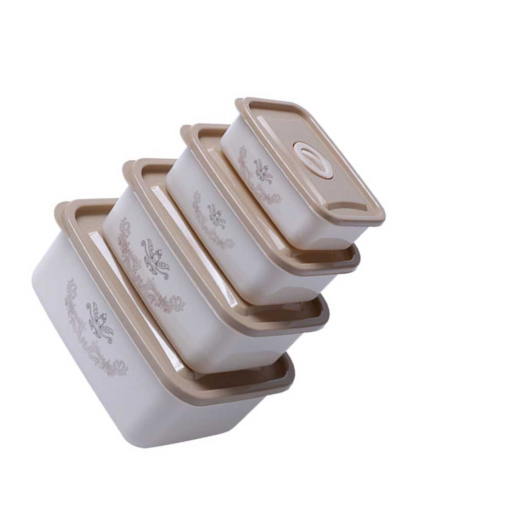 Meal Food Storage Preparation Containers & Lids Microwaveable Fridge Lunch Box