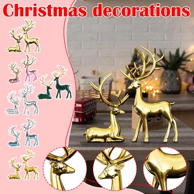 Christmas Deer Decoration Ornaments, Crafts, Gifts, Home Decor