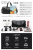 MORGEN SKY Boston Bag, Sports Bag, Leather, Unisex, Large Capacity, Travel Bag, Business Trip Bag, Shoe Storage, Gym Bag, Lightweight, Water-Repellent