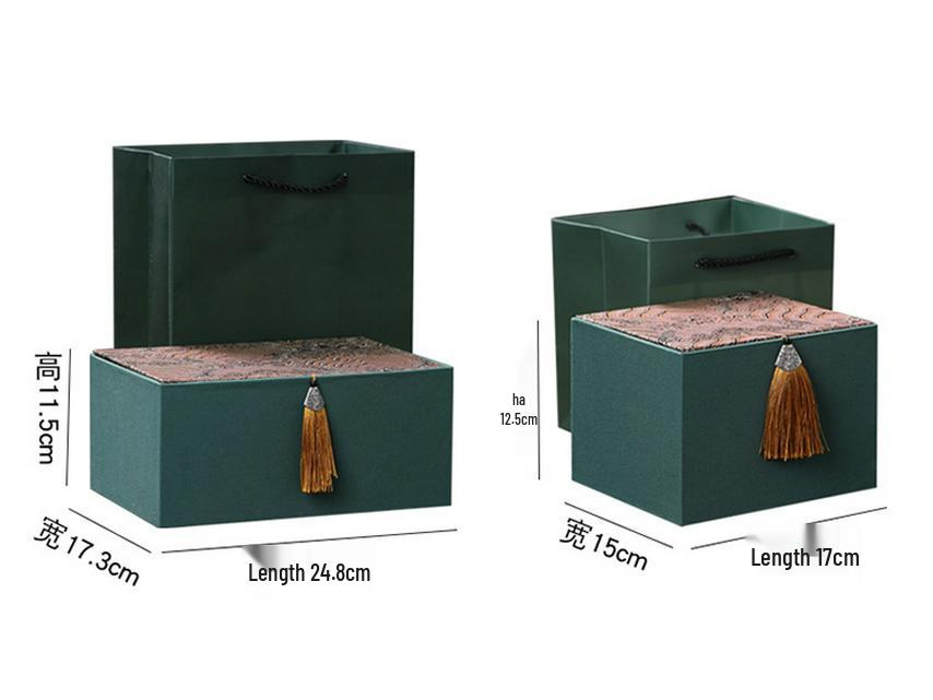 Ceramic Tea Caddy Souvenir: Small Moisture-Proof Jar for Pu-erh & White Tea, Ideal Gift with Logo