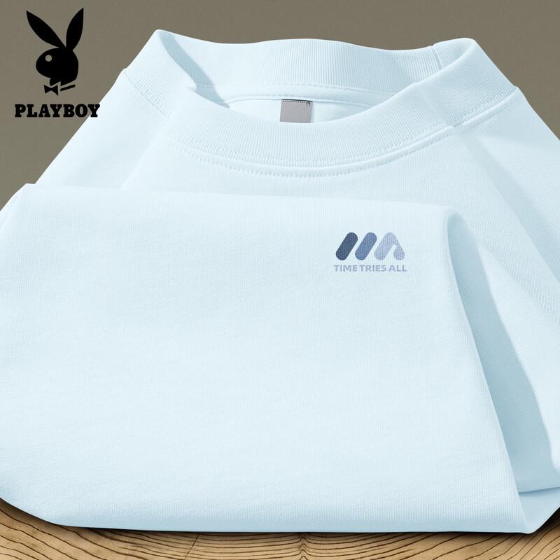 

Playboy Men s Loose Fit Cotton Short Sleeve T-Shirt 3XL