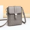 Mobile Phone Bag 2025 New Niche Design Mobile Phone Bag Crossbody Bag Female Versatile Fashion One-shoulder Retro Small Square Bag Fans