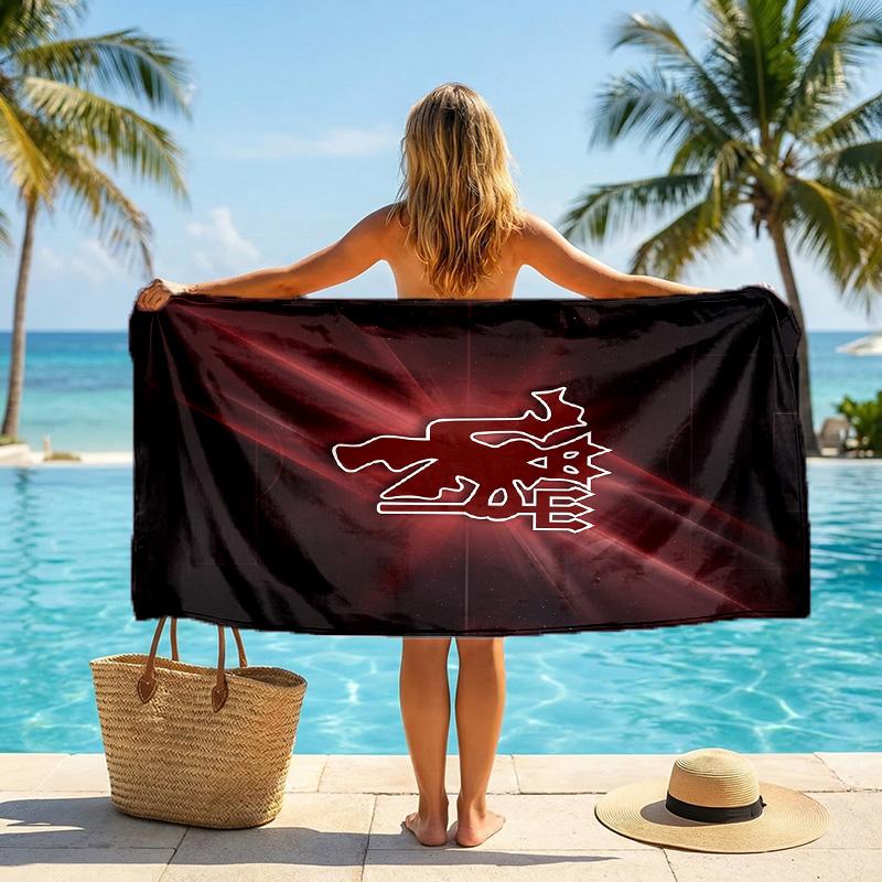 Telo da Spiaggia Asciugatura Rapida Manchester United FC Stampa Microfibra Assorbente Portatile da Viaggio per Nuoto