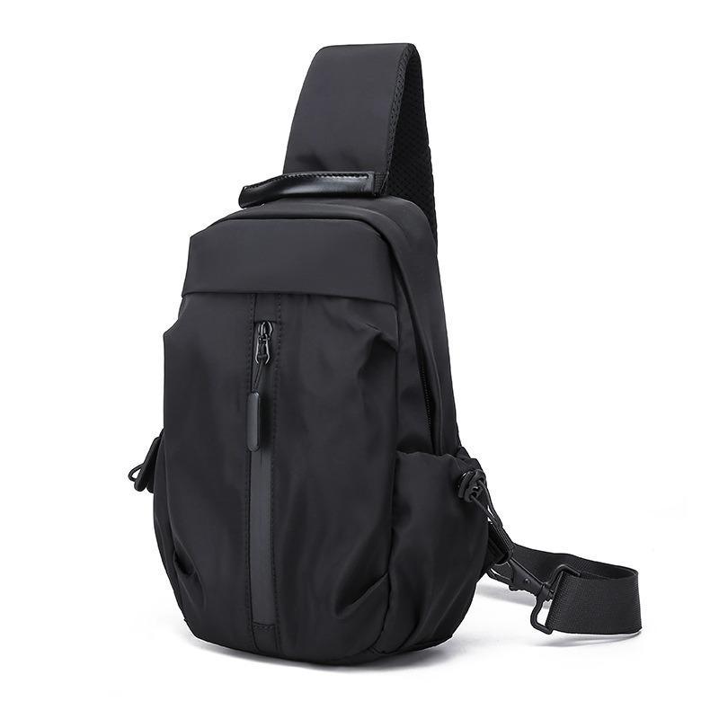 New simple and lightweight messenger bag men's outdoor leisure men's sports breast bag large-capacity student shoulder bag