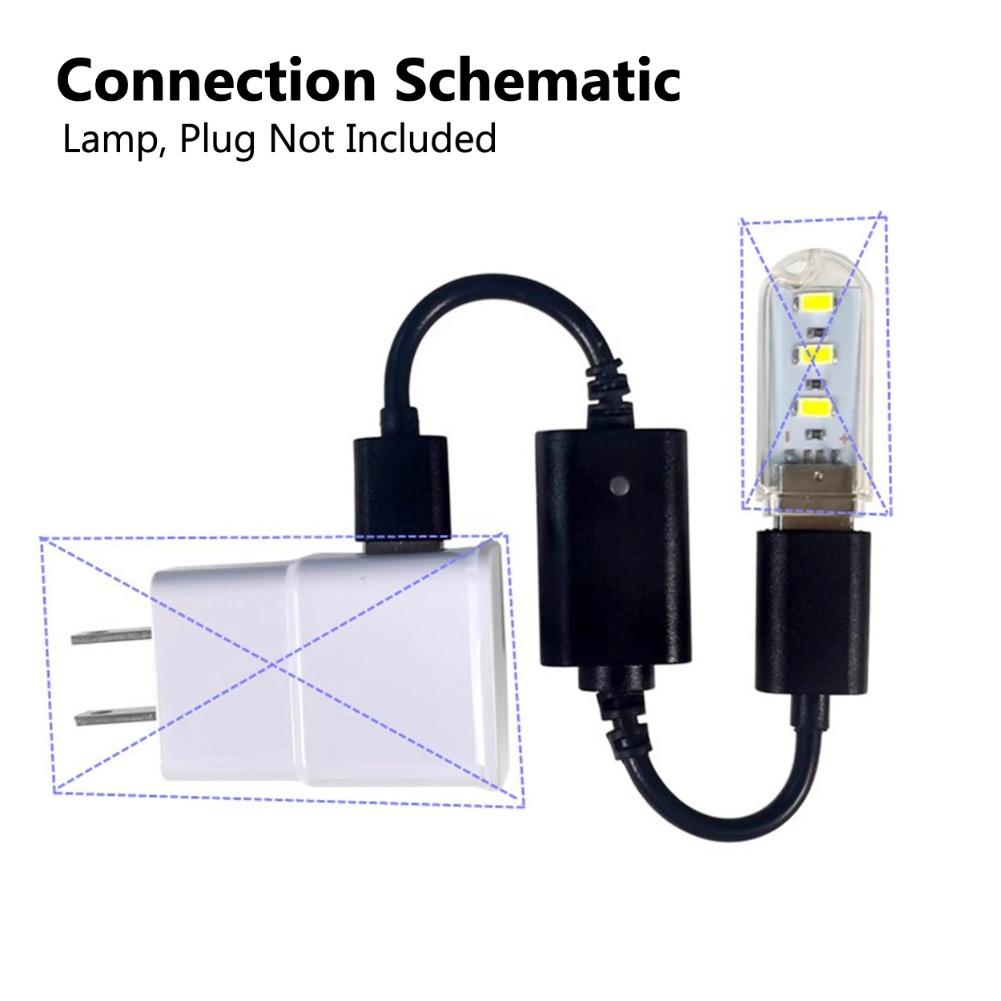 Trådlös USB RF Fjärrkontrollbrytare för LED-lampor Fläktar Kompakt Design Energieffektiv Drift 43392 MHz Frekvens