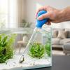 Aquarium Gravel Cleaner Fish Tank Siphon Vacuum Extended Pipette Design Quick Water Change Maintenance
