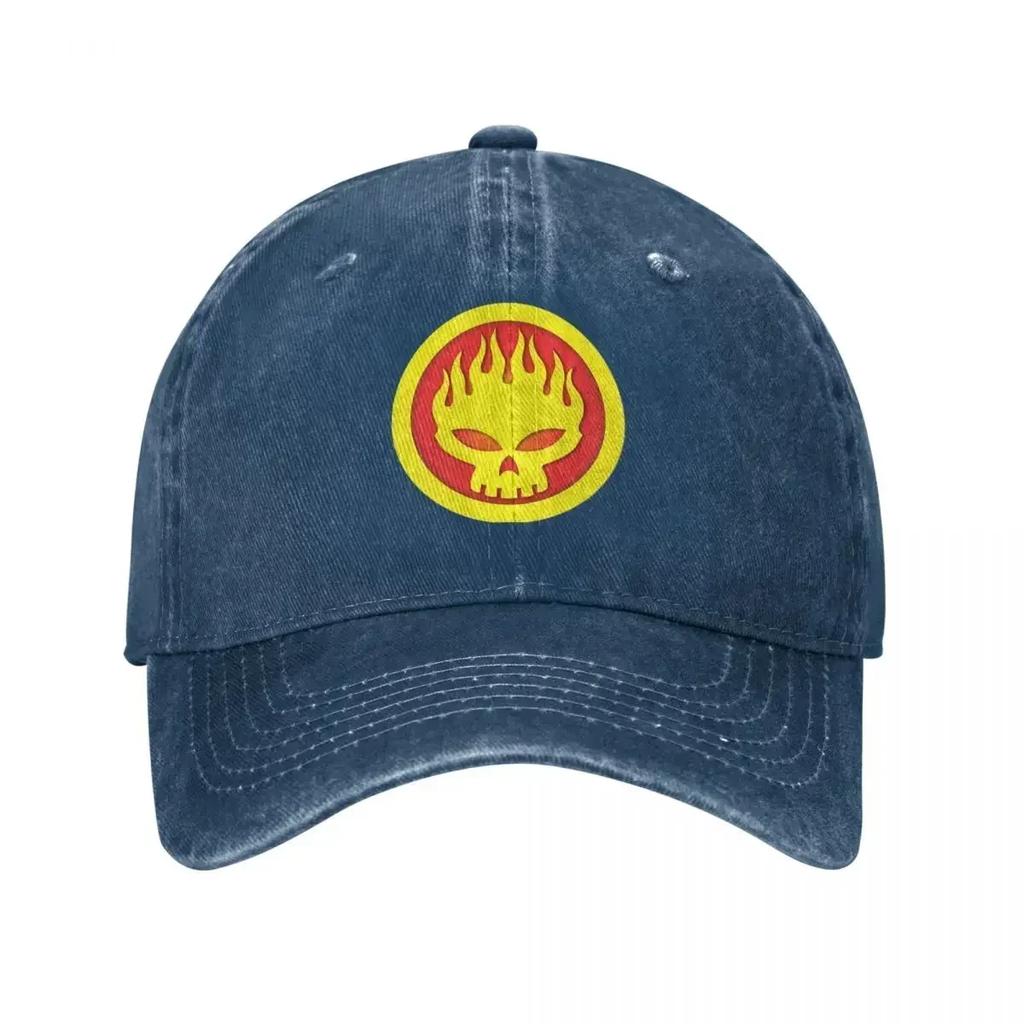 The Offspring The Best Punk Band Unisex Baseball Cap Distressed Denim Hats Cap Casual Outdoor Activities Snapback Cap