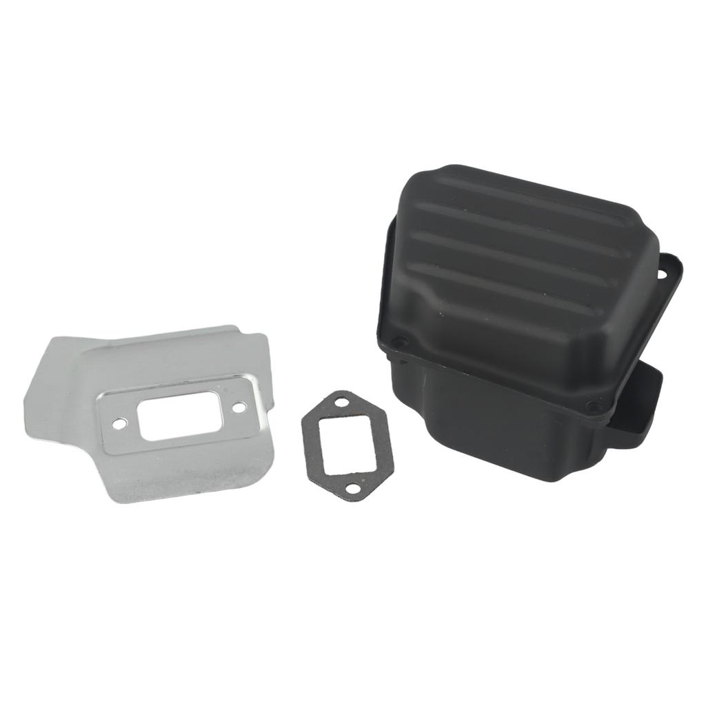 Chainsaw Maintenance Plastic Metal Chainsaw Muffler Replacement Cooling Plate Screws OEM Muffler Parts Compatible