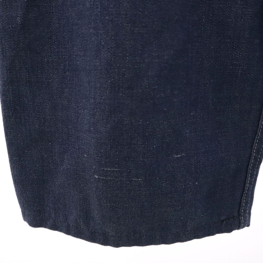 Sears 70s 80s vintage denim Overall Indigo Painter Men's Used