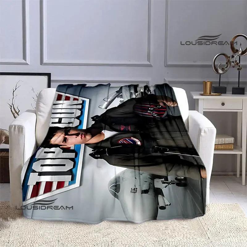Classic Movie Top Gun Blanket Fashion Warm Blanket Flannel Blanket Bed Linings Home Travel Blanket Bed Linings Birthday Gift