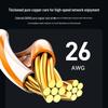 Shengwei CAT8 Gaming Grade 10 Gigabit Ethernet Cable