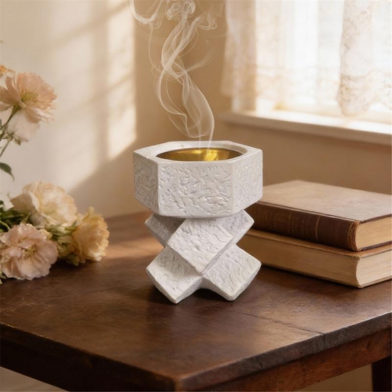 Premium Resin Scented Candle Burners With TraditionalDesign Enhancing Any Living Space Retro Home Decors