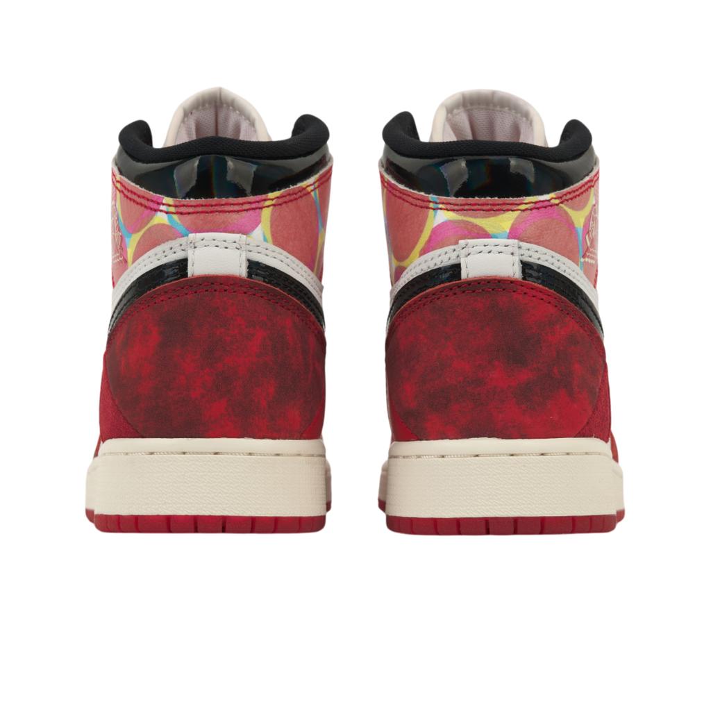 Marvel x Air Jordan 1 Retro High OG GS Next Chapter Kindersneakers Rood University-Rood Zwart DV1753-601