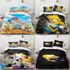 Anime Simpsons The 3d Print Duvet Cover Pillowcase Set Bedroom Gift Bedding
