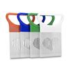 1/2 Pcs Stainless Steel Fruit Gadget Handy Stainless Steel Onion Holder Potato Safety Cooking Tools Slicer Cutting Aid