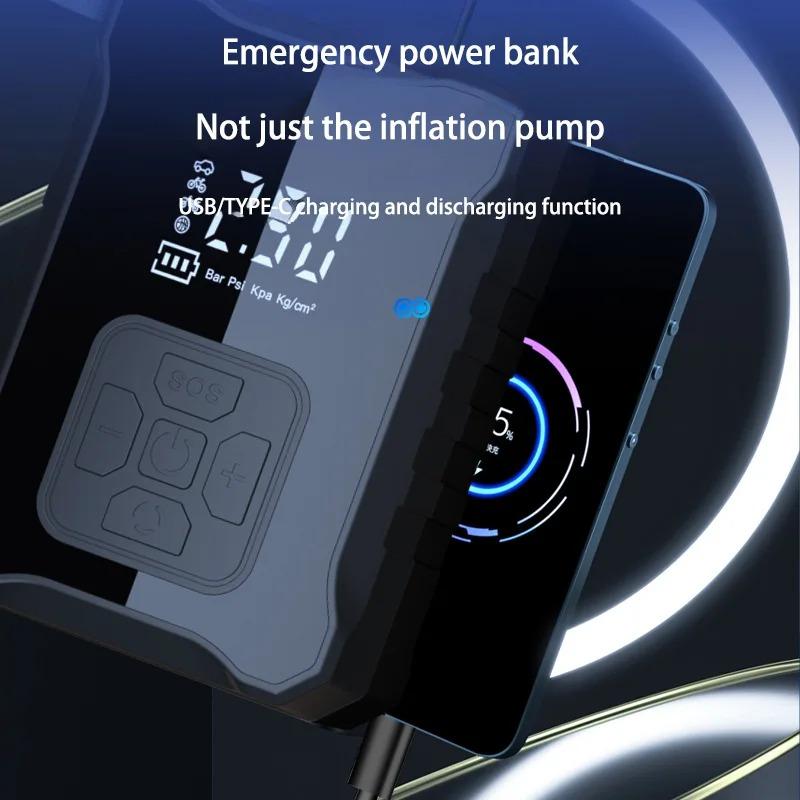 150PSI Wireless Car Air Compressor Electric Air Pump Tire Inflator Pump for Motorcycle Bicycle Boat AUTO Tyre Balls Inflatable
