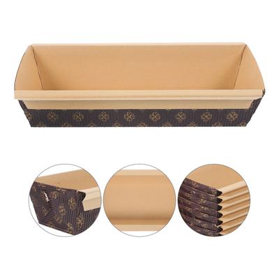 25 Pcs Bread Container Snack Containers Tray Paper Loaf Pans Cake Mold Small Disposable Baking for Unique