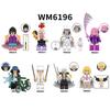 WM6196 Educational DIY Blocks Set Anime Mini Sculpture Figurines Creative Assembly Toys Kids Christmas Birthday Present