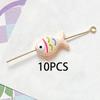 10pcs Handmade Craft Mini Fish Beads Cartoon Jewelry Making Material  Bracelet Making Kit