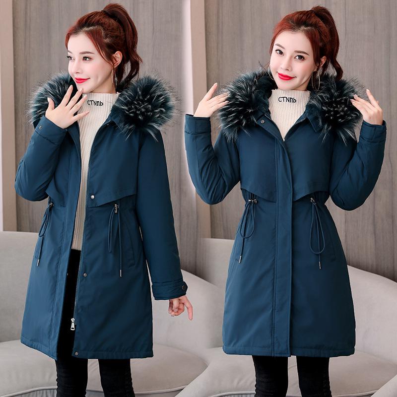 YUELANDE Women Slim Fit Quilted Padded Hooded Warm Faux Fur Collar Puffer Down Coat YUELANDE Women Slim Fit Quilted Padded Hooded Warm Faux Fur Collar Puffer Down Coat