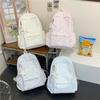 Schoolbag Star Schoolbag Large Capacity Cute High School Students Lightweight Ins Wind Backpack Simple College Backpack Tide