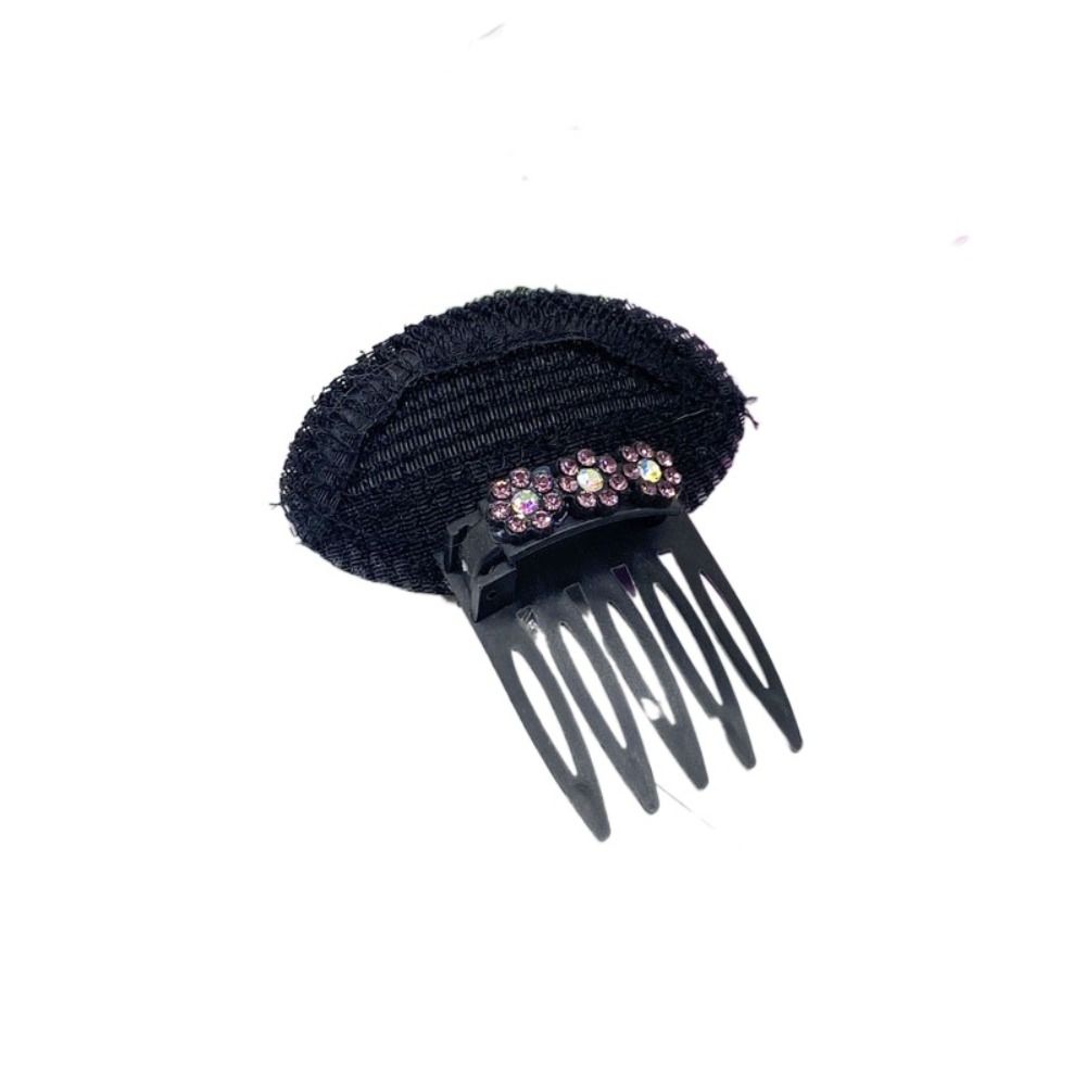 Flower DIY Hair Styling Tool Invisible Hair Base Elegant Bun Bump It Up Volume Hair Base  Girl