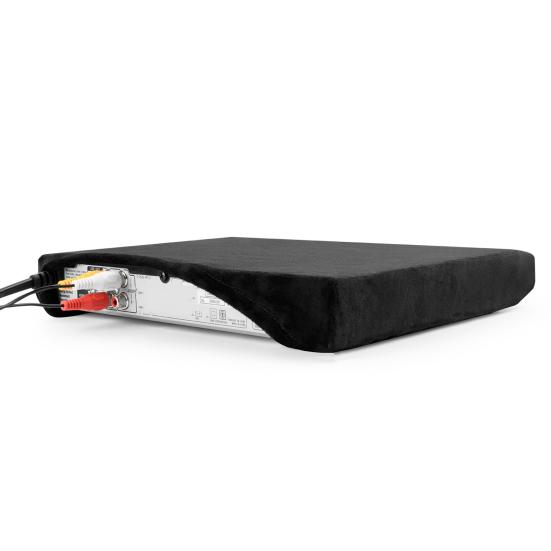 Støvdeksel til DVD-spiller Elastisk Beskyttelse for DVD-spiller Gjenbrukbart Beskyttelsesdeksel med Elastisk Kant for Sony DVP-SR510H DVD-spiller