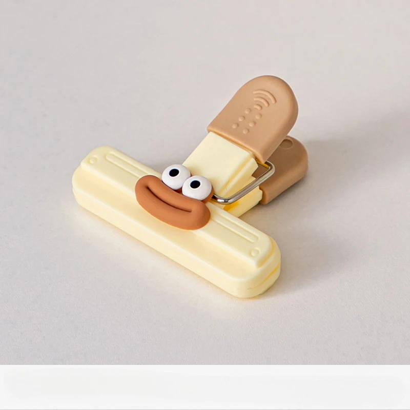 

Cute Creative Potato Chip Shape Sealing Household Snack Bag Clip Kitchen Food Clip Fresh-keeping Moisture-proof Sealing Clip