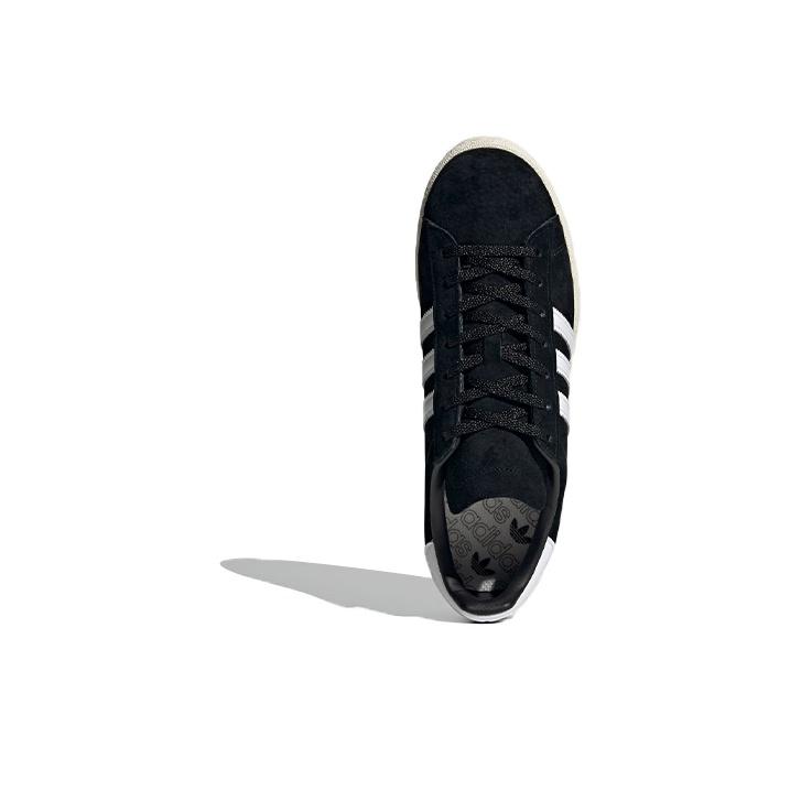 adidas Campus 80s Schwarz Weiß Unisex Sneaker Core-Black Cloud-White Off-White FX5438
