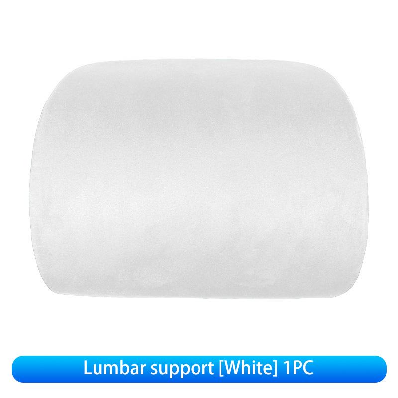 For Tesla Model 3/Y Car Neck Pillow Memory Cotton Protective Lumbar Support Backrest Relieves Pressure Car Headrest Accessories