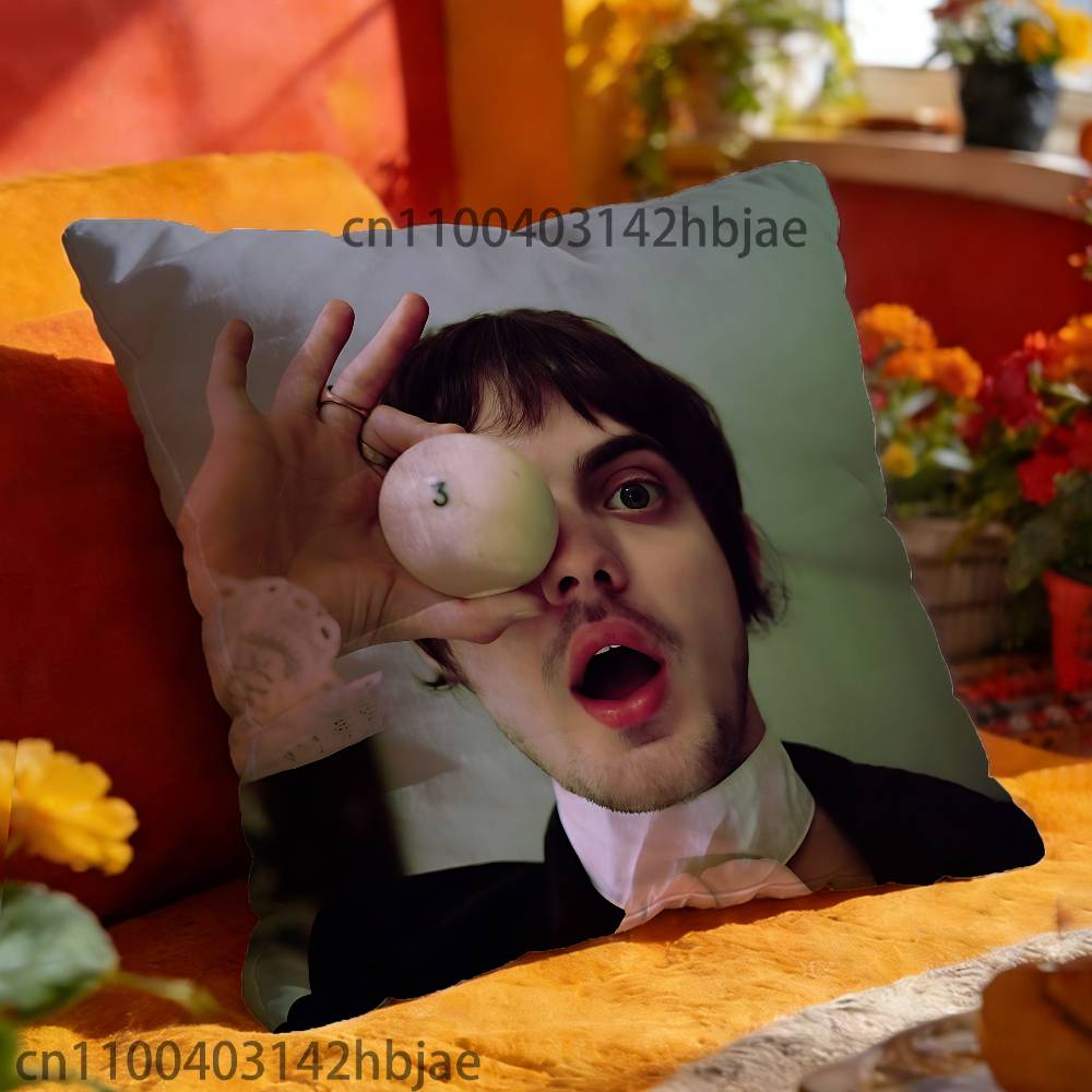 P-Poshlaya M-Molly Pillow Case For Sofa Decor Car Office Room Printing Cushion Cover Decorations and Protector