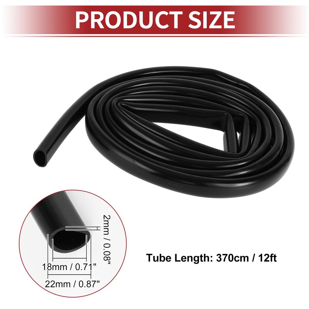 ACROPIX 130PSI Max Pressure Silicone Vacuum Tube Hose Automotive Vacuum Line High Temperature 12FT