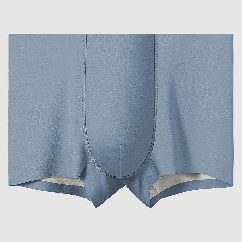 

Мужские модальные бесшовные летние боксеры-брифы - Дышащие, легкие, спортивные трусы с ощущением нуля Large