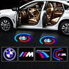 For BMW M 2026 New 4Pcs Led Car Door Light Welcome Projector Logo Ghost Shadow Lamp For BMW M 3 5 6 7 1 Series Z4 X1 X3 X4 X5 X6 Emblem E46 E36 E34